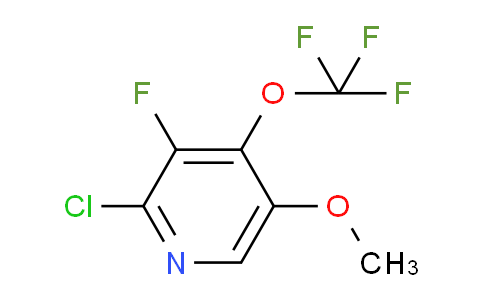 2-Chloro-3-fluoro-5-methoxy-4-(trifluoromethoxy)pyridine