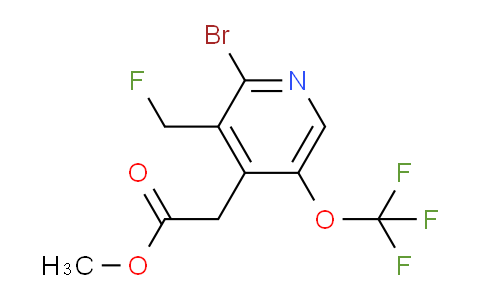 AM22861 | 1804659-33-3 | Methyl 2-bromo-3-(fluoromethyl)-5-(trifluoromethoxy)pyridine-4-acetate