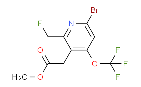 AM22862 | 1806080-52-3 | Methyl 6-bromo-2-(fluoromethyl)-4-(trifluoromethoxy)pyridine-3-acetate