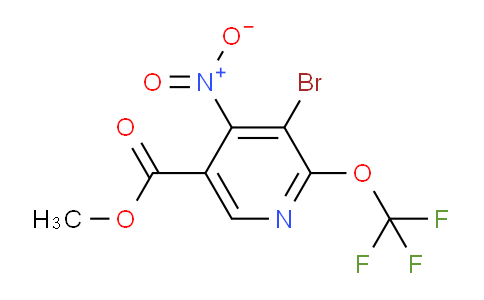 AM228620 | 1804570-18-0 | Methyl 3-bromo-4-nitro-2-(trifluoromethoxy)pyridine-5-carboxylate