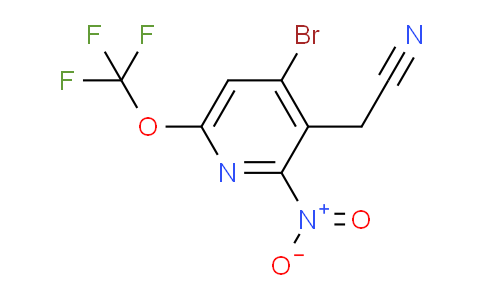 AM228631 | 1806186-74-2 | 4-Bromo-2-nitro-6-(trifluoromethoxy)pyridine-3-acetonitrile