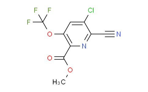 AM228636 | 1804781-49-4 | Methyl 3-chloro-2-cyano-5-(trifluoromethoxy)pyridine-6-carboxylate