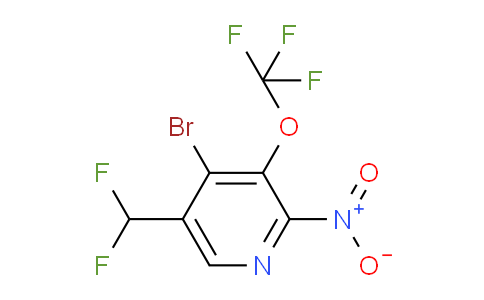 AM228639 | 1804600-79-0 | 4-Bromo-5-(difluoromethyl)-2-nitro-3-(trifluoromethoxy)pyridine