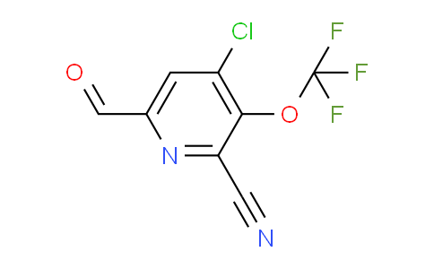AM228641 | 1803684-74-3 | 4-Chloro-2-cyano-3-(trifluoromethoxy)pyridine-6-carboxaldehyde