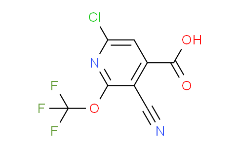 AM228644 | 1803641-48-6 | 6-Chloro-3-cyano-2-(trifluoromethoxy)pyridine-4-carboxylic acid