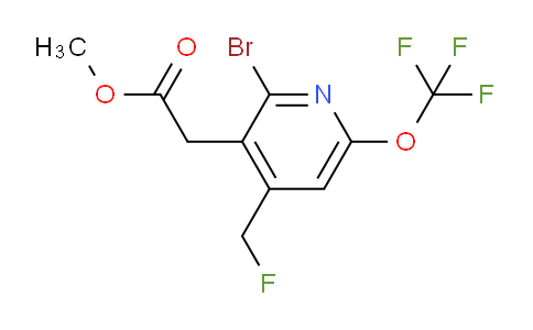 AM22865 | 1803528-96-2 | Methyl 2-bromo-4-(fluoromethyl)-6-(trifluoromethoxy)pyridine-3-acetate