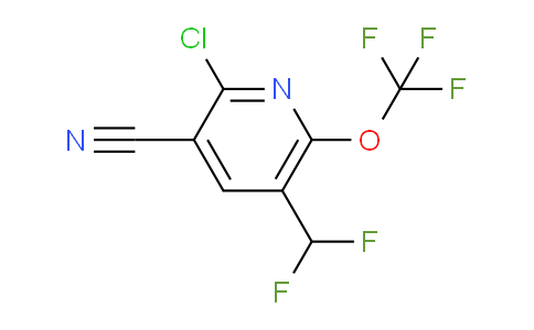 AM228656 | 1804632-34-5 | 2-Chloro-3-cyano-5-(difluoromethyl)-6-(trifluoromethoxy)pyridine
