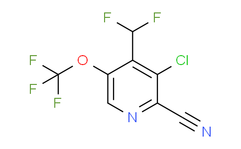 AM228657 | 1803639-13-5 | 3-Chloro-2-cyano-4-(difluoromethyl)-5-(trifluoromethoxy)pyridine