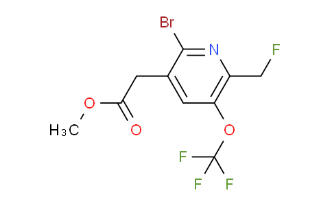 AM22867 | 1803961-75-2 | Methyl 2-bromo-6-(fluoromethyl)-5-(trifluoromethoxy)pyridine-3-acetate