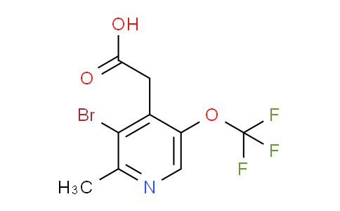 AM228673 | 1804604-41-8 | 3-Bromo-2-methyl-5-(trifluoromethoxy)pyridine-4-acetic acid