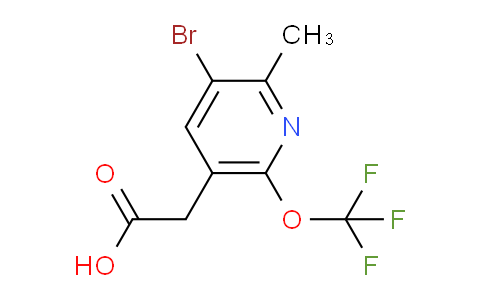 AM228674 | 1806146-61-1 | 3-Bromo-2-methyl-6-(trifluoromethoxy)pyridine-5-acetic acid