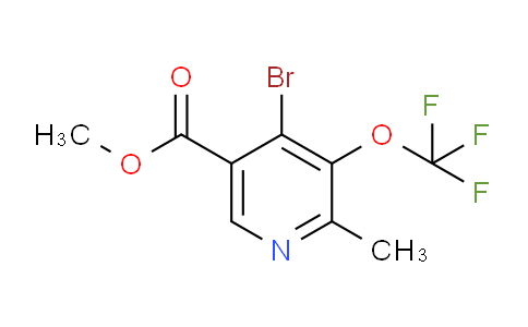 AM228679 | 1806088-12-9 | Methyl 4-bromo-2-methyl-3-(trifluoromethoxy)pyridine-5-carboxylate