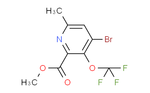 AM228680 | 1806145-51-6 | Methyl 4-bromo-6-methyl-3-(trifluoromethoxy)pyridine-2-carboxylate