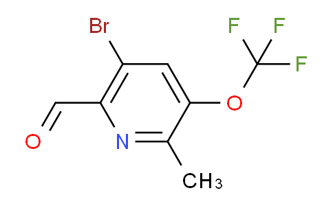 AM228683 | 1803633-76-2 | 5-Bromo-2-methyl-3-(trifluoromethoxy)pyridine-6-carboxaldehyde