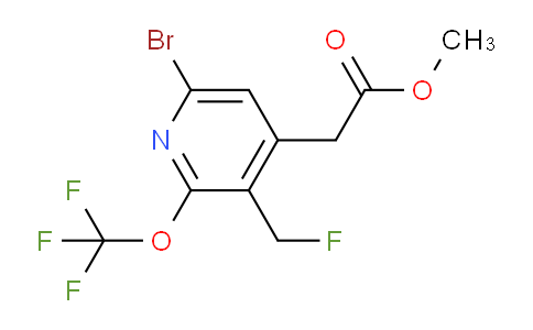 AM22869 | 1803615-80-6 | Methyl 6-bromo-3-(fluoromethyl)-2-(trifluoromethoxy)pyridine-4-acetate