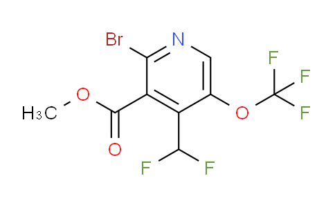 AM228701 | 1806172-82-6 | Methyl 2-bromo-4-(difluoromethyl)-5-(trifluoromethoxy)pyridine-3-carboxylate