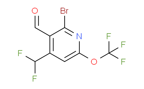 AM228705 | 1804007-32-6 | 2-Bromo-4-(difluoromethyl)-6-(trifluoromethoxy)pyridine-3-carboxaldehyde