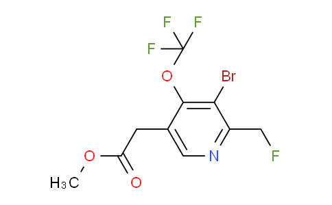 AM22871 | 1806080-55-6 | Methyl 3-bromo-2-(fluoromethyl)-4-(trifluoromethoxy)pyridine-5-acetate