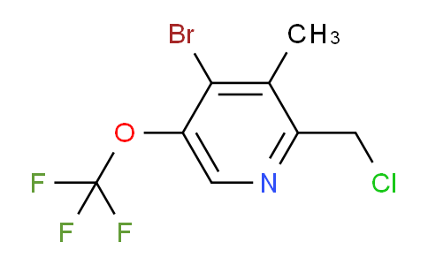 AM228715 | 1804579-10-9 | 4-Bromo-2-(chloromethyl)-3-methyl-5-(trifluoromethoxy)pyridine