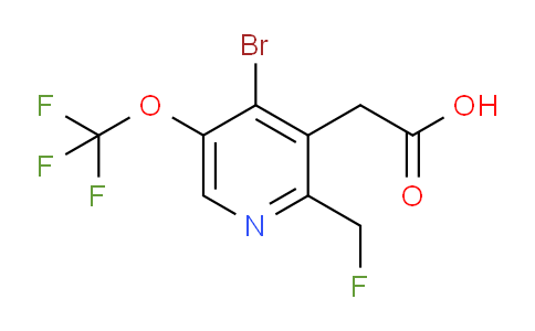 AM228731 | 1806080-04-5 | 4-Bromo-2-(fluoromethyl)-5-(trifluoromethoxy)pyridine-3-acetic acid
