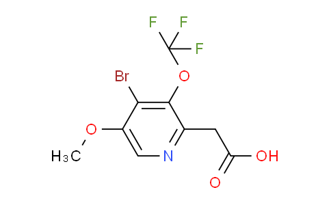 AM228734 | 1803902-86-4 | 4-Bromo-5-methoxy-3-(trifluoromethoxy)pyridine-2-acetic acid