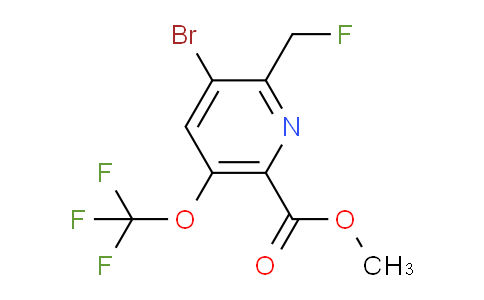 AM228736 | 1804658-18-1 | Methyl 3-bromo-2-(fluoromethyl)-5-(trifluoromethoxy)pyridine-6-carboxylate