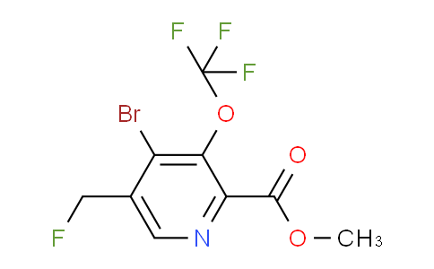 AM228738 | 1803684-67-4 | Methyl 4-bromo-5-(fluoromethyl)-3-(trifluoromethoxy)pyridine-2-carboxylate