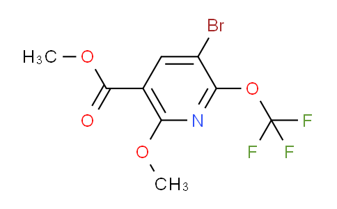 AM228742 | 1804397-62-3 | Methyl 3-bromo-6-methoxy-2-(trifluoromethoxy)pyridine-5-carboxylate