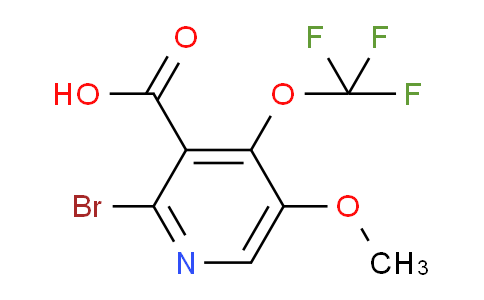 AM228749 | 1804000-75-6 | 2-Bromo-5-methoxy-4-(trifluoromethoxy)pyridine-3-carboxylic acid