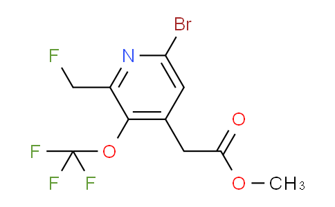 AM22875 | 1804659-49-1 | Methyl 6-bromo-2-(fluoromethyl)-3-(trifluoromethoxy)pyridine-4-acetate