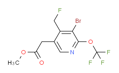 AM22876 | 1804638-59-2 | Methyl 3-bromo-4-(fluoromethyl)-2-(trifluoromethoxy)pyridine-5-acetate