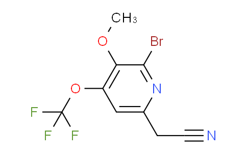 AM228762 | 1806221-15-7 | 2-Bromo-3-methoxy-4-(trifluoromethoxy)pyridine-6-acetonitrile