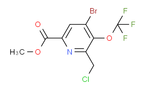 AM228768 | 1804570-85-1 | Methyl 4-bromo-2-(chloromethyl)-3-(trifluoromethoxy)pyridine-6-carboxylate