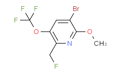 AM228771 | 1806224-25-8 | 3-Bromo-6-(fluoromethyl)-2-methoxy-5-(trifluoromethoxy)pyridine