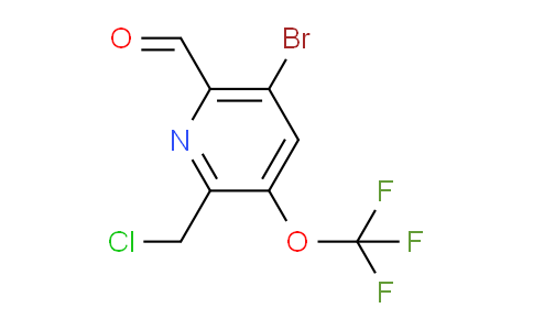 AM228773 | 1806206-20-1 | 5-Bromo-2-(chloromethyl)-3-(trifluoromethoxy)pyridine-6-carboxaldehyde