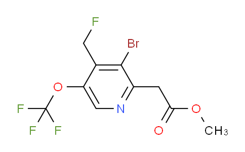 AM22878 | 1806208-77-4 | Methyl 3-bromo-4-(fluoromethyl)-5-(trifluoromethoxy)pyridine-2-acetate