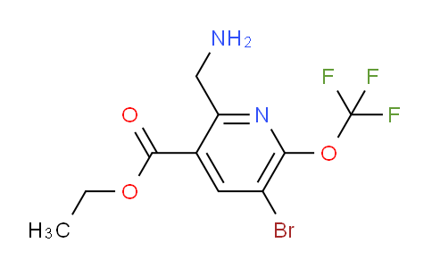 AM228785 | 1806082-60-9 | Ethyl 2-(aminomethyl)-5-bromo-6-(trifluoromethoxy)pyridine-3-carboxylate