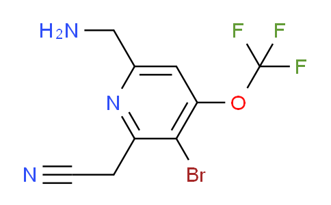 AM228790 | 1806128-05-1 | 6-(Aminomethyl)-3-bromo-4-(trifluoromethoxy)pyridine-2-acetonitrile