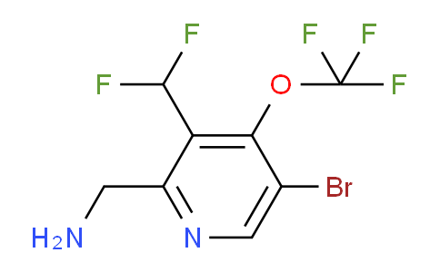 AM228793 | 1804000-44-9 | 2-(Aminomethyl)-5-bromo-3-(difluoromethyl)-4-(trifluoromethoxy)pyridine