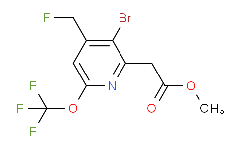 AM22880 | 1804547-77-0 | Methyl 3-bromo-4-(fluoromethyl)-6-(trifluoromethoxy)pyridine-2-acetate