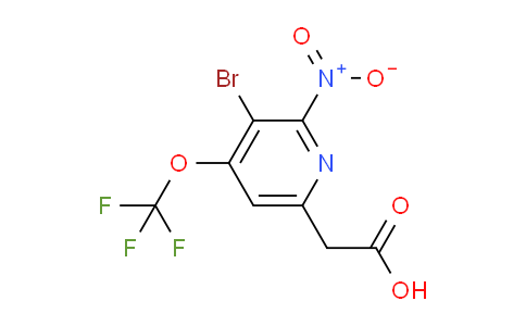 AM228802 | 1806124-14-0 | 3-Bromo-2-nitro-4-(trifluoromethoxy)pyridine-6-acetic acid