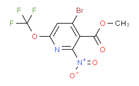 AM228806 | 1804654-33-8 | Methyl 4-bromo-2-nitro-6-(trifluoromethoxy)pyridine-3-carboxylate