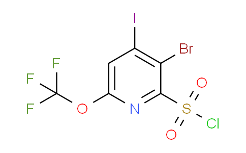 AM228809 | 1804582-64-6 | 3-Bromo-4-iodo-6-(trifluoromethoxy)pyridine-2-sulfonyl chloride