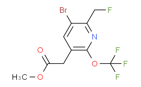 AM22881 | 1806220-62-1 | Methyl 3-bromo-2-(fluoromethyl)-6-(trifluoromethoxy)pyridine-5-acetate