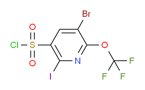 AM228812 | 1803903-30-1 | 3-Bromo-6-iodo-2-(trifluoromethoxy)pyridine-5-sulfonyl chloride