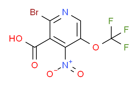 AM228814 | 1804582-04-4 | 2-Bromo-4-nitro-5-(trifluoromethoxy)pyridine-3-carboxylic acid