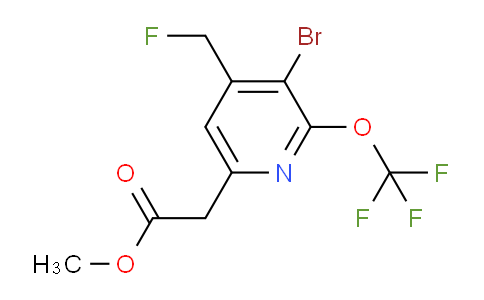 AM22882 | 1803528-99-5 | Methyl 3-bromo-4-(fluoromethyl)-2-(trifluoromethoxy)pyridine-6-acetate