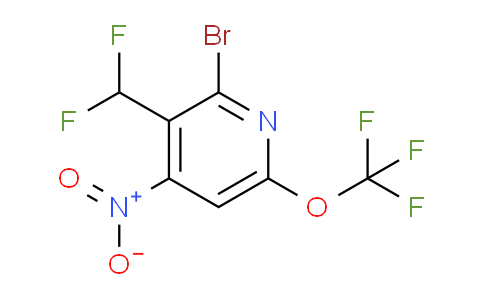 AM228826 | 1804568-76-0 | 2-Bromo-3-(difluoromethyl)-4-nitro-6-(trifluoromethoxy)pyridine