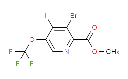 AM228838 | 1804649-82-8 | Methyl 3-bromo-4-iodo-5-(trifluoromethoxy)pyridine-2-carboxylate
