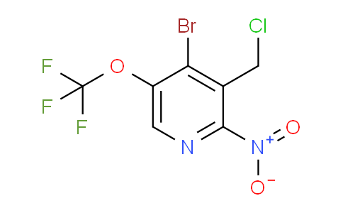 AM228840 | 1804599-43-6 | 4-Bromo-3-(chloromethyl)-2-nitro-5-(trifluoromethoxy)pyridine